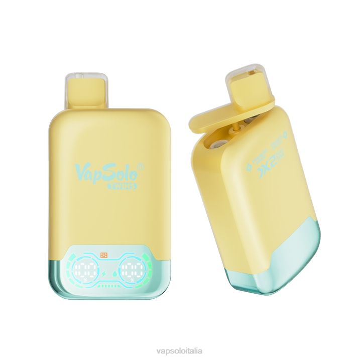 VapSolo TWINS vaporizzatore usa e getta | Vapsolo Flavours T0NV31 cocco ananas e banana fragola