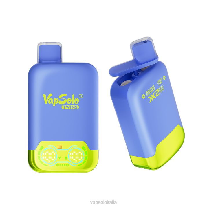 VapSolo TWINS vaporizzatore usa e getta | Vapsolo Italia T0NV26 limonata blue razz e lime al limone