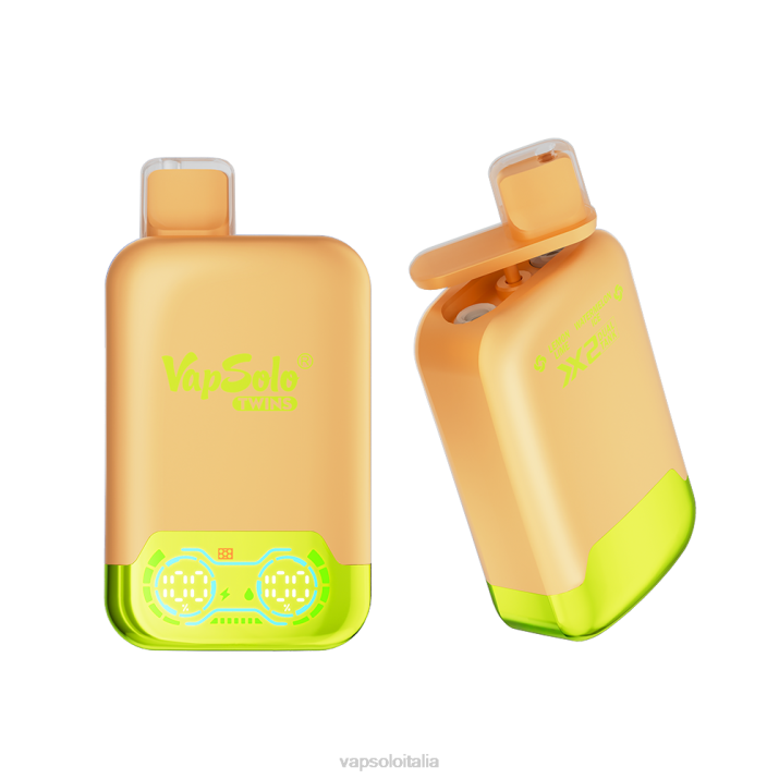 VapSolo TWINS vaporizzatore usa e getta | Vapsolo Puffs T0NV29 ghiaccio al limone, lime e anguria