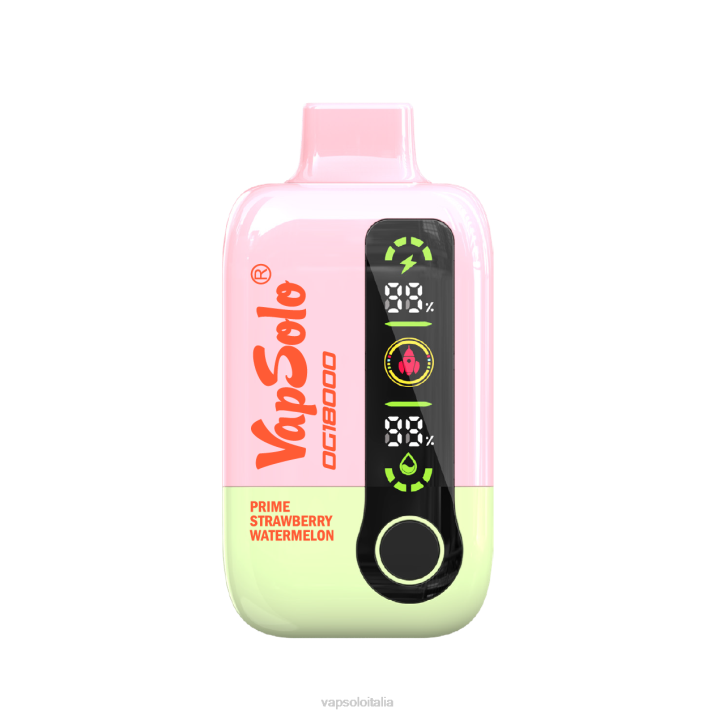 VapSolo DG18000 vaporizzatore usa e getta | Vapsolo Italia T0NV54 anguria alla fragola di prima qualità