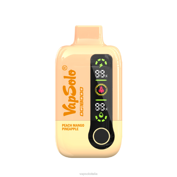 VapSolo DG18000 vaporizzatore usa e getta | Vapsolo Puffs T0NV53 ananas mango pesca
