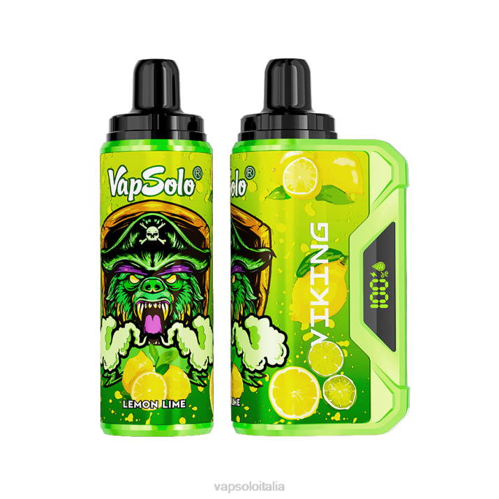 VapSolo VIKING vaporizzatore usa e getta | Vapsolo Review T0NV40 limone e lime